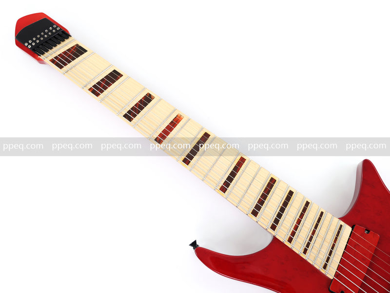 8-String Multi-Scale Neck-Through Body Headless Electric Guitar (11092, Limited Edition)