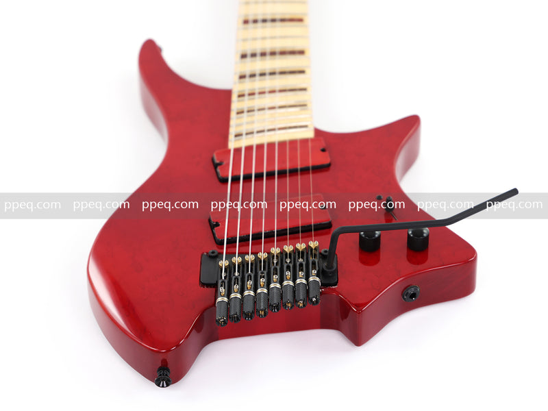 8-String Multi-Scale Neck-Through Body Headless Electric Guitar (11092, Limited Edition)