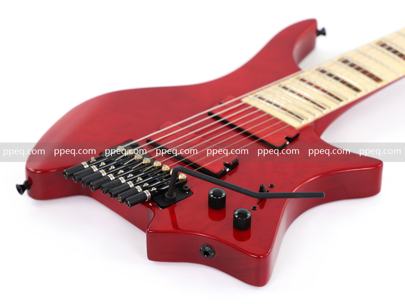 8-String Multi-Scale Neck-Through Body Headless Electric Guitar (11092, Limited Edition)