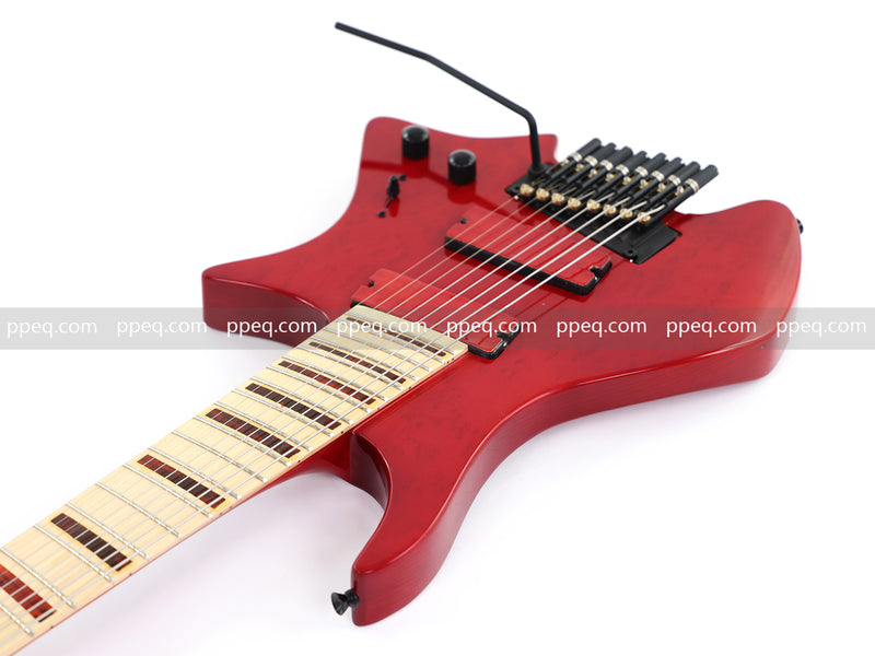 8-String Multi-Scale Neck-Through Body Headless Electric Guitar (11092, Limited Edition)
