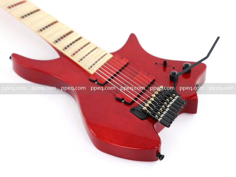 8-String Multi-Scale Neck-Through Body Headless Electric Guitar (11092, Limited Edition)