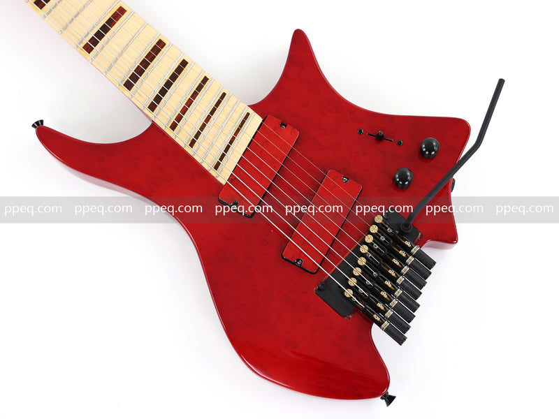 8-String Multi-Scale Neck-Through Body Headless Electric Guitar (11092, Limited Edition)
