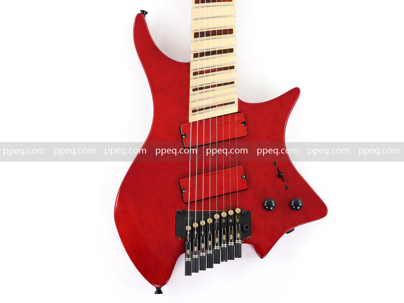 8-String Multi-Scale Neck-Through Body Headless Electric Guitar (11092, Limited Edition)