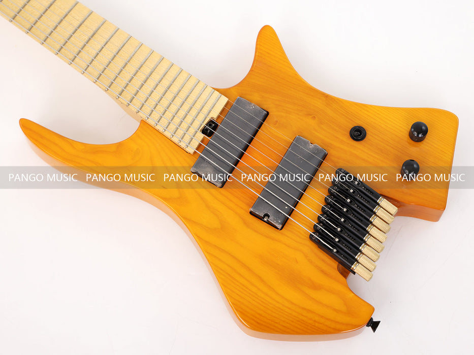 8 Strings Ash Body Headless Electric Guitar (GKS-123)