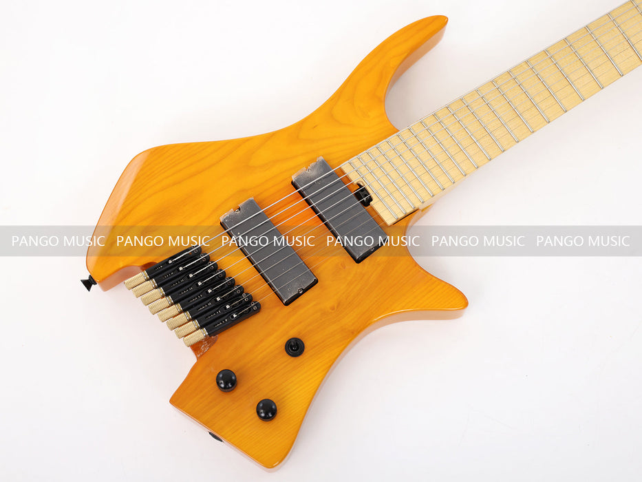 8 Strings Ash Body Headless Electric Guitar (GKS-123)