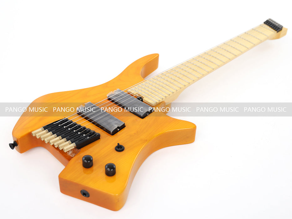 8 Strings Ash Body Headless Electric Guitar (GKS-123)