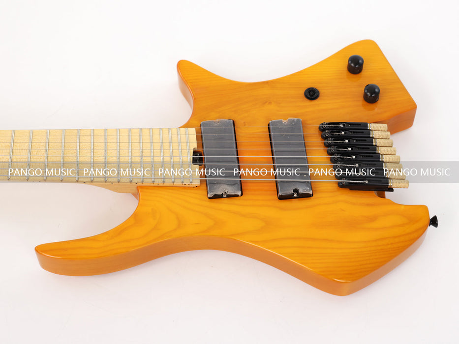 8 Strings Ash Body Headless Electric Guitar (GKS-123)