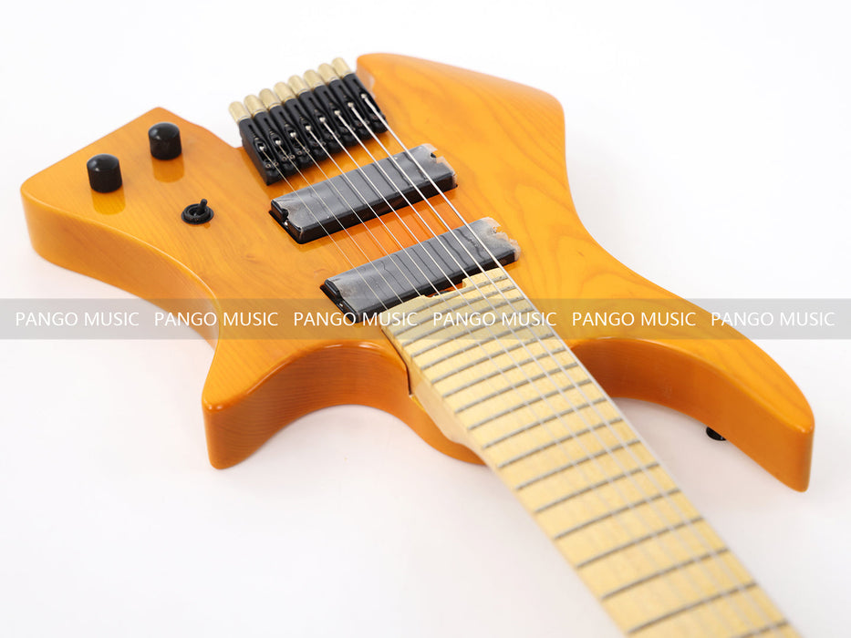 8 Strings Ash Body Headless Electric Guitar (GKS-123)