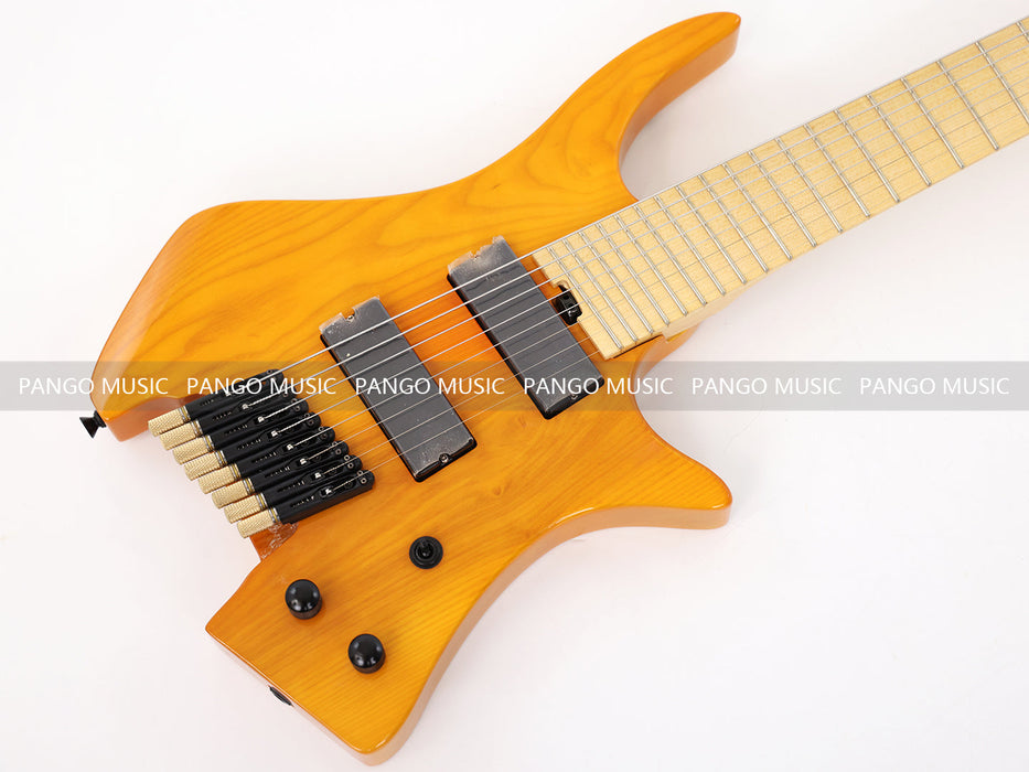 8 Strings Ash Body Headless Electric Guitar (GKS-123)