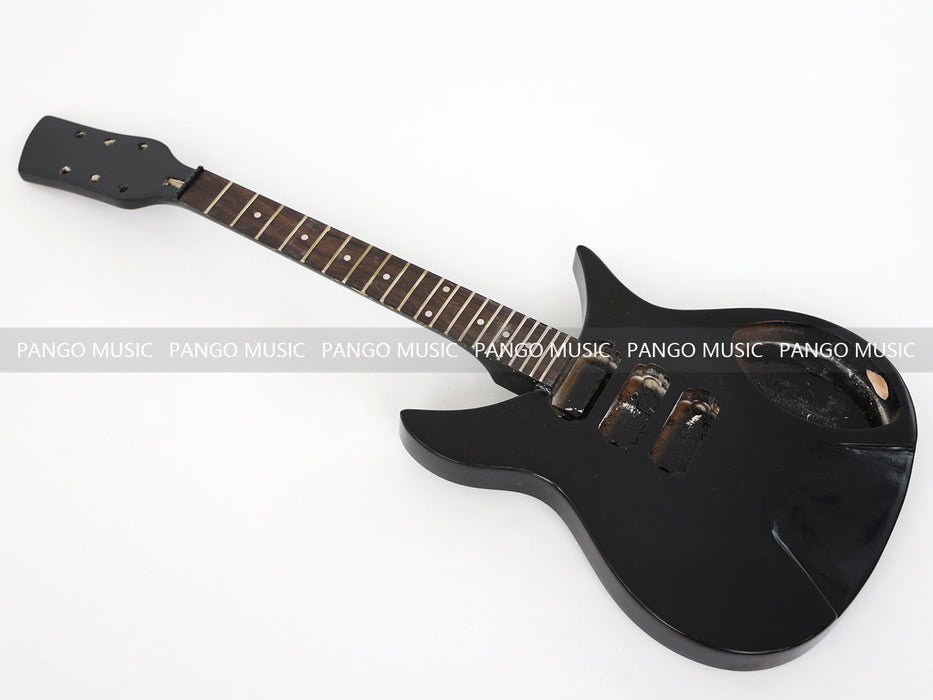 PANGO MUSIC All Black Electric Guitar with No Hardware (GKS-134)