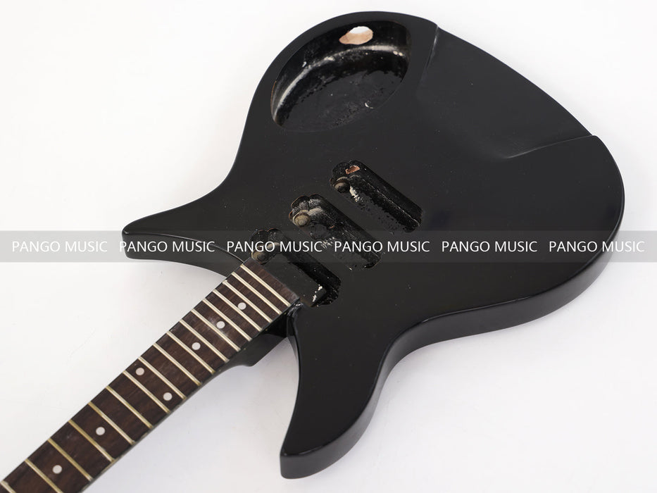 PANGO MUSIC All Black Electric Guitar with No Hardware (GKS-134)