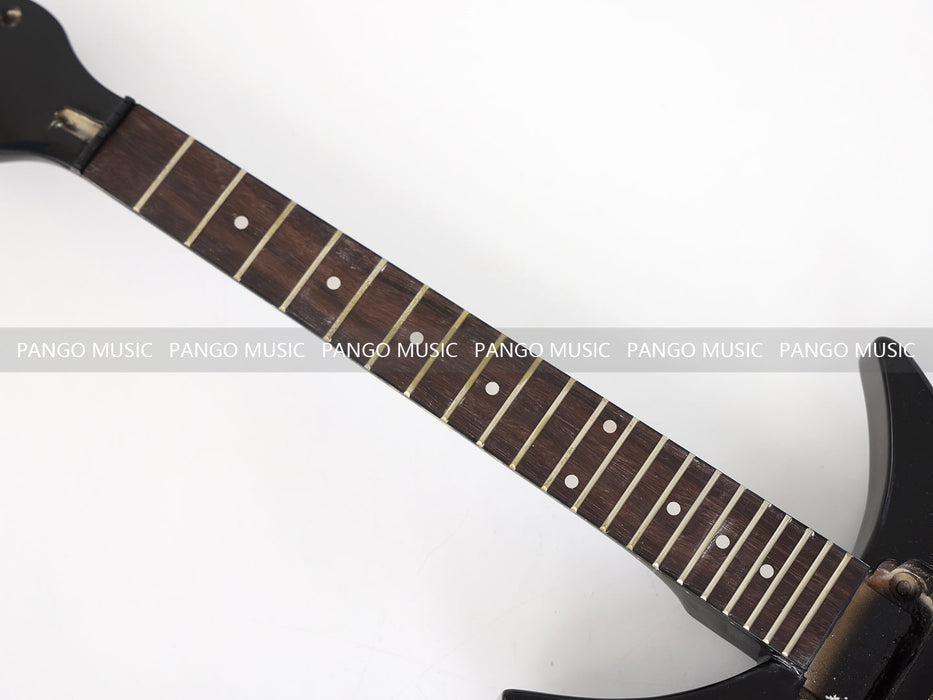 PANGO MUSIC All Black Electric Guitar with No Hardware (GKS-134)