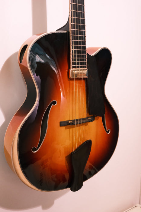 All Handcraft Sunset Color Hollow Body Archtop Electric Jazz Guitar (PYZ-1829)