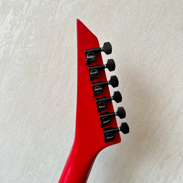 All Red Color Electric Guitar with Active Pickups (GKS-005)