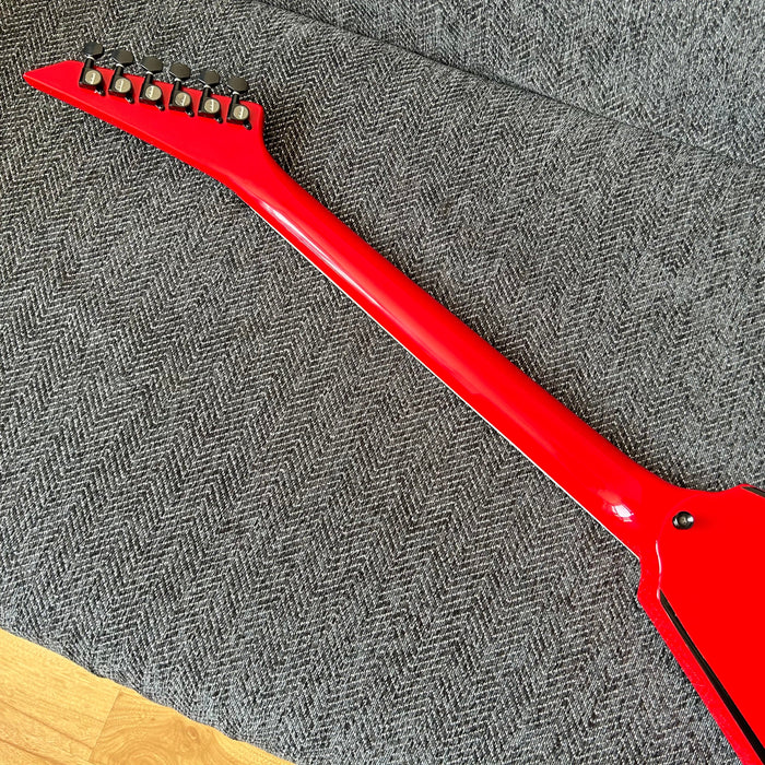 All Red Color Electric Guitar with Active Pickups (GKS-005)