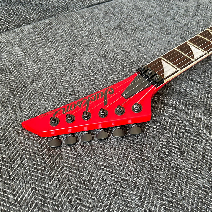 All Red Color Electric Guitar with Active Pickups (GKS-005)