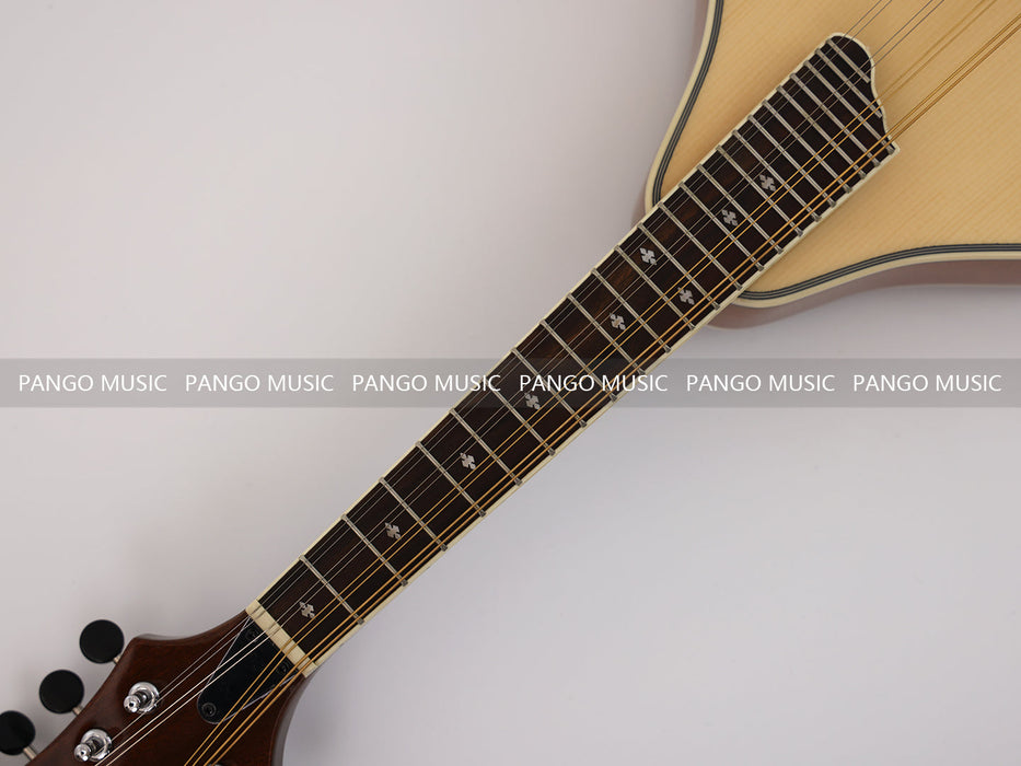 All Solid Wood A Mandolin with Wide Neck (PMA-013, Shanghai Music Show Sample)