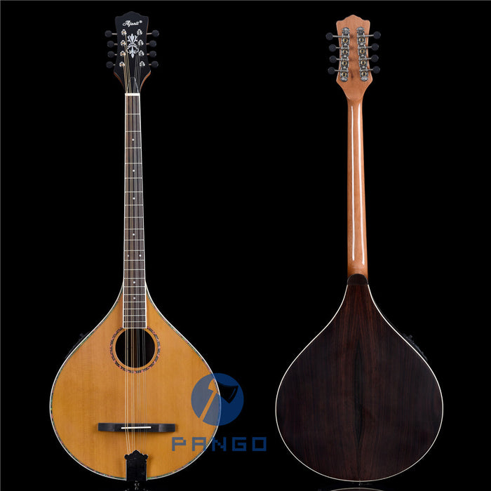 All Solid Wood Irish Bouzouki with EQ (PBM-589S)