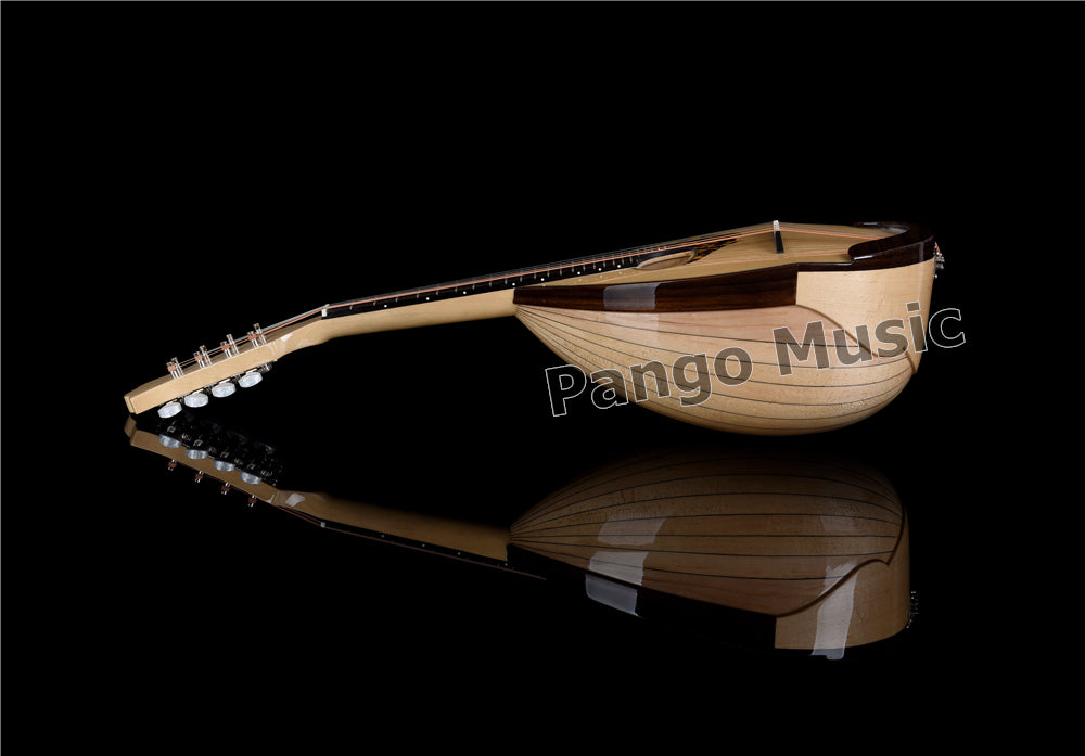 All Solid Wood Bowl Back / Round Back Mandolin (PMB-715S)