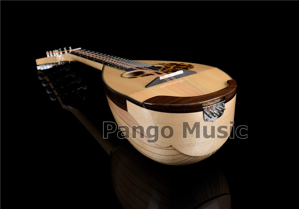 All Solid Wood Bowl Back / Round Back Mandolin (PMB-715S)