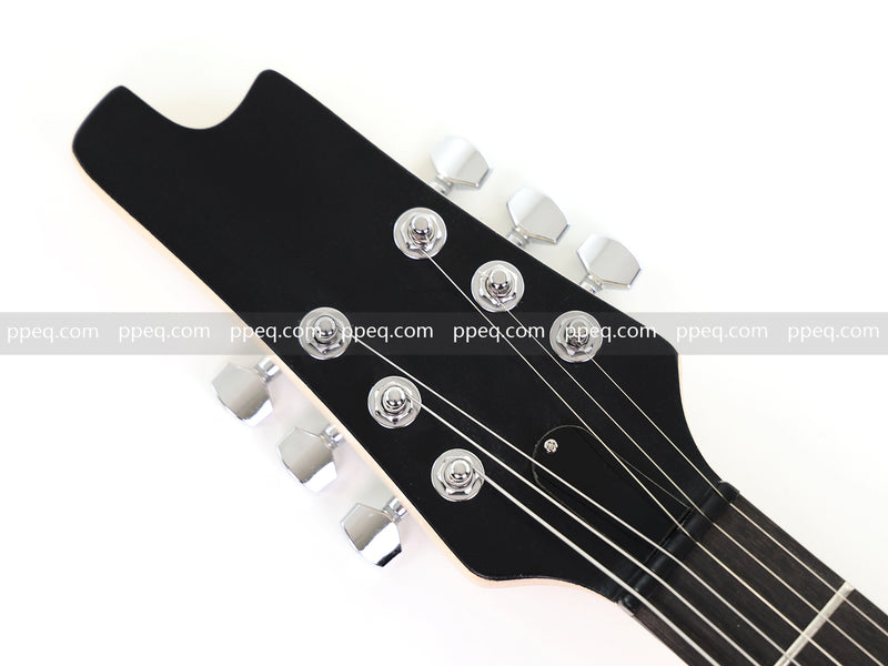 Black AK-47 Gun Shaped Electric Guitar (PQX-125)