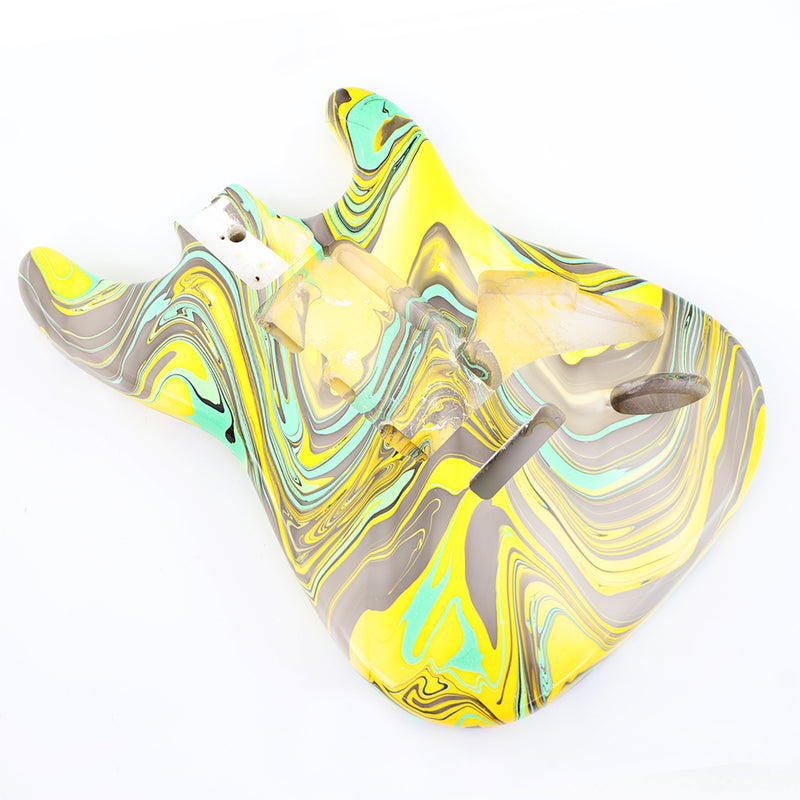 Chromatic Torrent Series Fluid Finish ST-Style DIY Electric Guitar Body (STB-002)