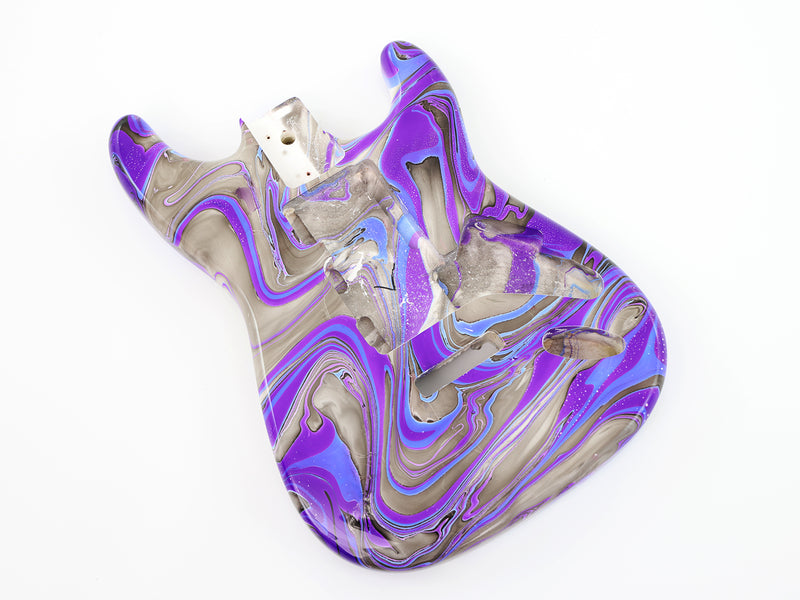 Chromatic Torrent Series Fluid Finish ST-Style DIY Electric Guitar Body (STB-003)