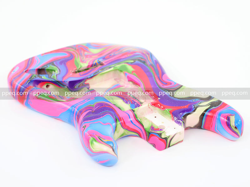 Chromatic Torrent Series Fluid Finish ST-Style DIY Electric Guitar Body (STB-007)