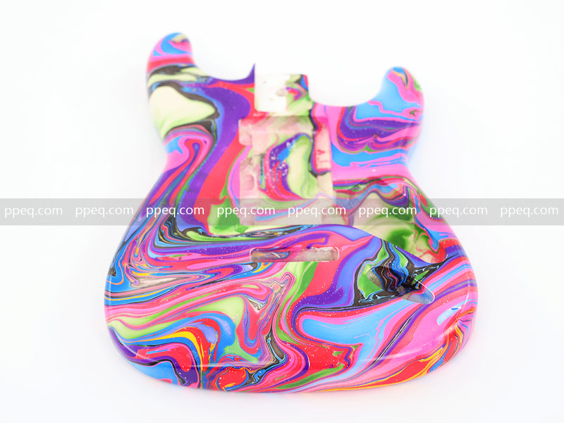 Chromatic Torrent Series Fluid Finish ST-Style DIY Electric Guitar Body (STB-007)