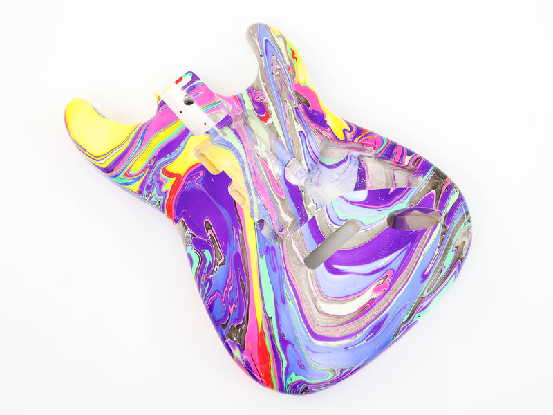 Chromatic Torrent Series Fluid Finish ST-Style DIY Electric Guitar Body (STB-009)