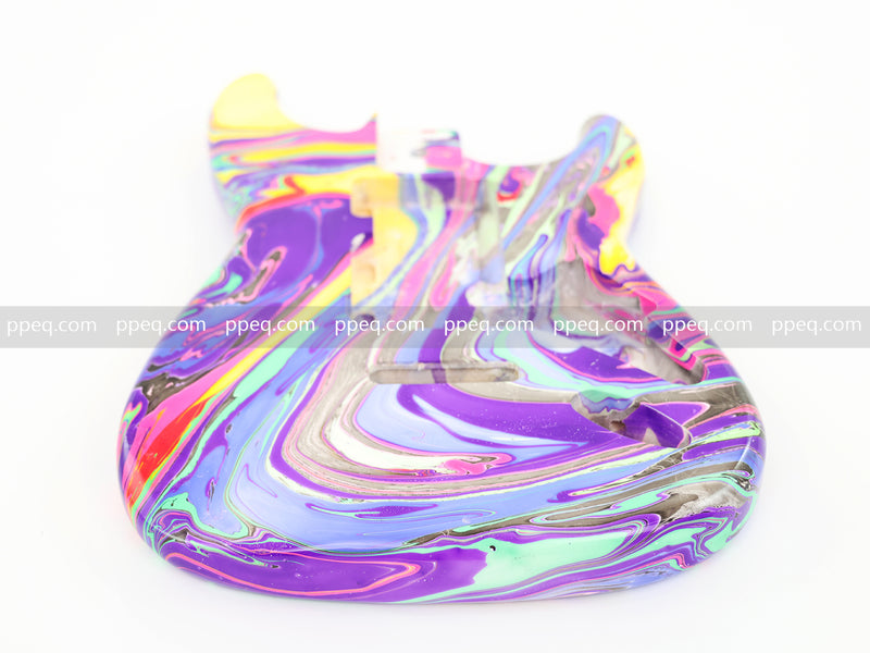 Chromatic Torrent Series Fluid Finish ST-Style DIY Electric Guitar Body (STB-009)