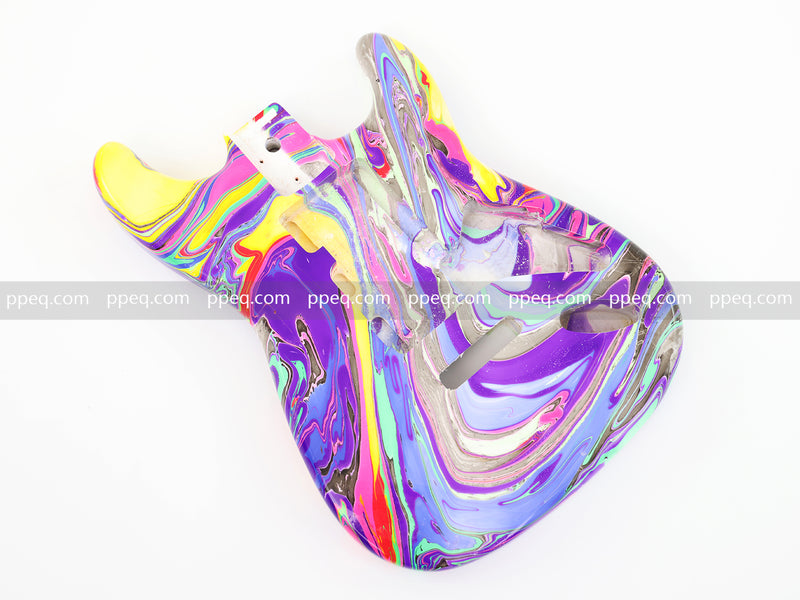 Chromatic Torrent Series Fluid Finish ST-Style DIY Electric Guitar Body (STB-009)