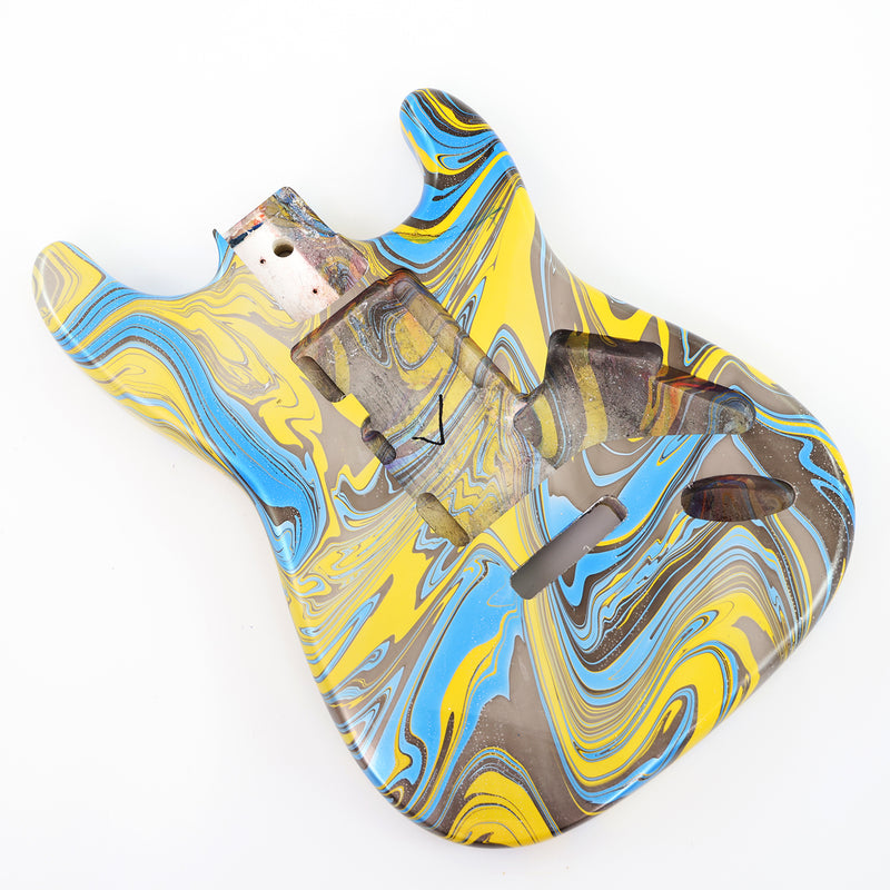 Chromatic Torrent Series Fluid Finish ST-Style DIY Electric Guitar Body (STB-010)