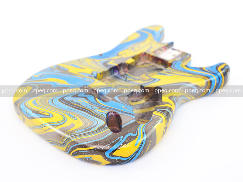 Chromatic Torrent Series Fluid Finish ST-Style DIY Electric Guitar Body (STB-010)