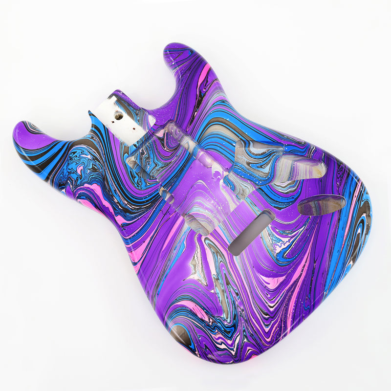 Chromatic Torrent Series Fluid Finish ST-Style DIY Electric Guitar Body (STB-011)