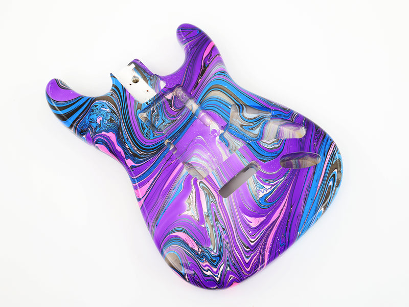 Chromatic Torrent Series Fluid Finish ST-Style DIY Electric Guitar Body (STB-011)