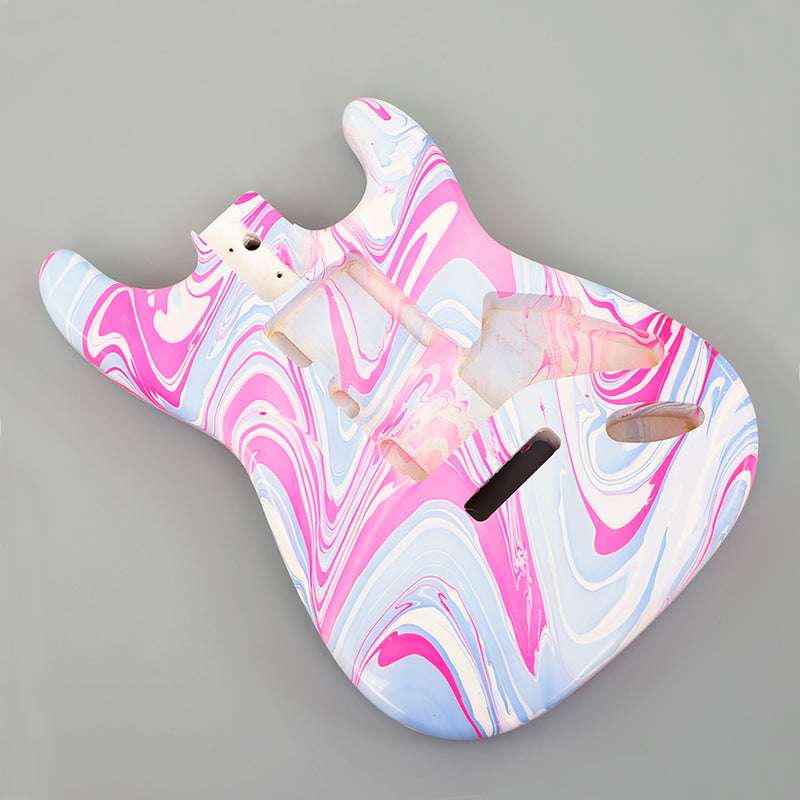 Chromatic Torrent Series Fluid Finish ST-Style DIY Electric Guitar Body (STB-012)
