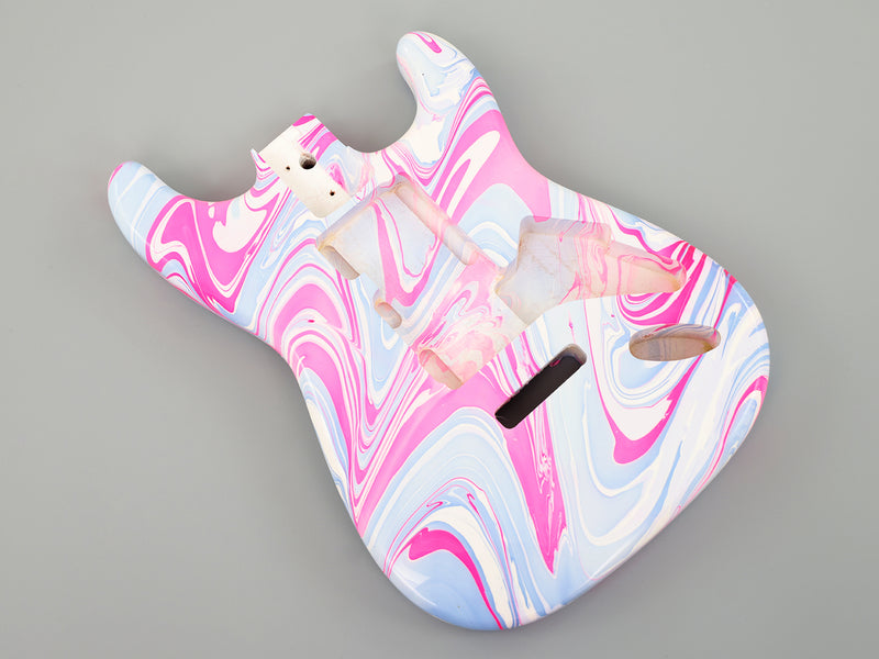 Chromatic Torrent Series Fluid Finish ST-Style DIY Electric Guitar Body (STB-012)