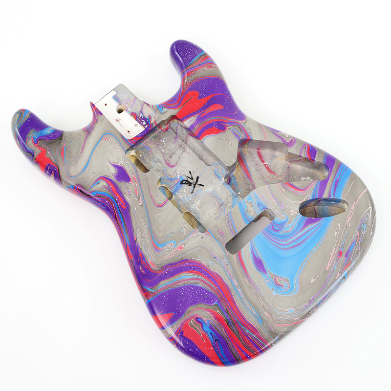 Chromatic Torrent Series Fluid Finish ST-Style DIY Electric Guitar Body (STB-014)