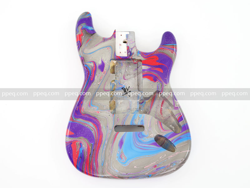 Chromatic Torrent Series Fluid Finish ST-Style DIY Electric Guitar Body (STB-014)