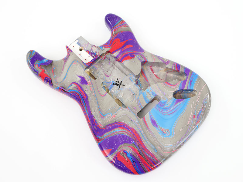 Chromatic Torrent Series Fluid Finish ST-Style DIY Electric Guitar Body (STB-014)