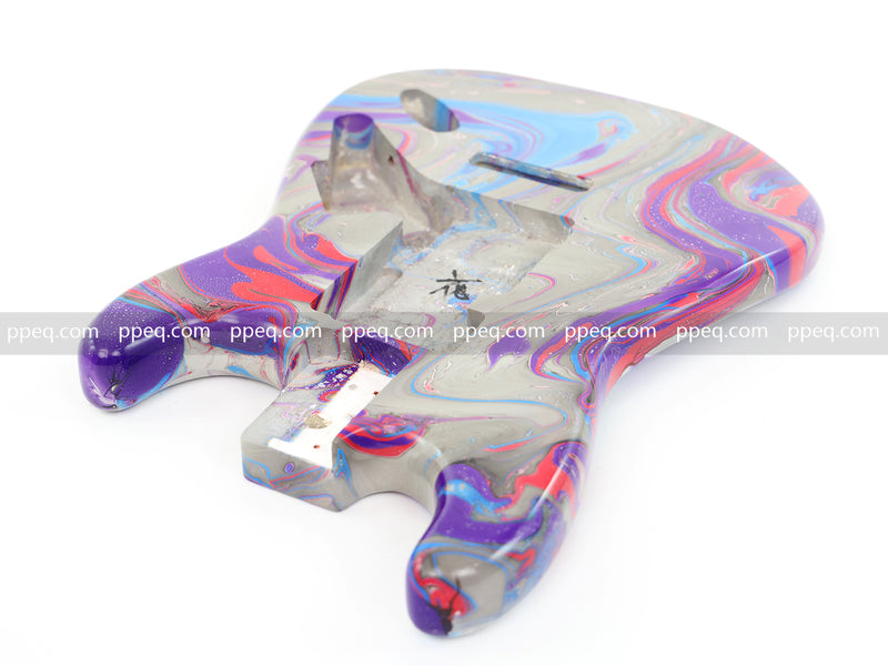 Chromatic Torrent Series Fluid Finish ST-Style DIY Electric Guitar Body (STB-014)