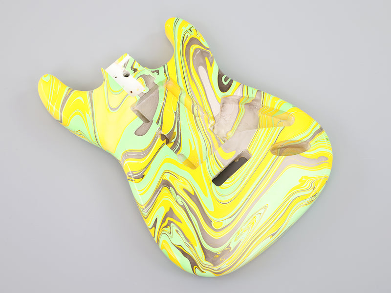 Chromatic Torrent Series Fluid Finish ST-Style DIY Electric Guitar Body (STB-015)