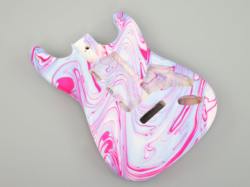 Chromatic Torrent Series Fluid Finish ST-Style DIY Electric Guitar Body (STB-017)