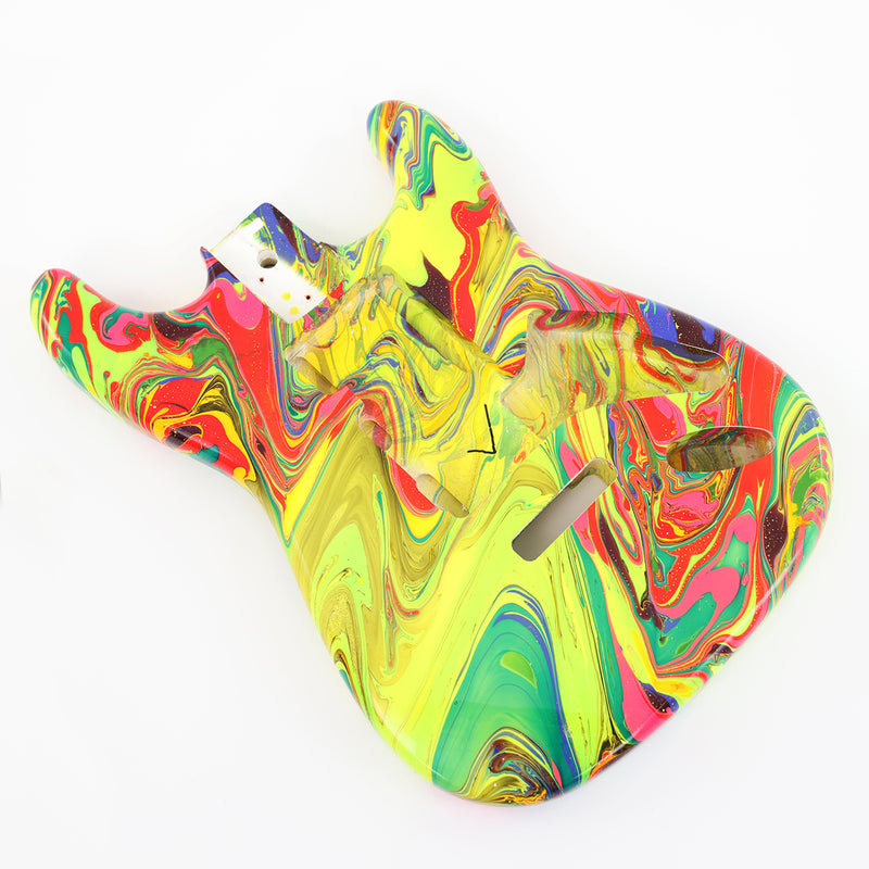 Chromatic Torrent Series Fluid Finish ST-Style DIY Electric Guitar Body (STB-018)