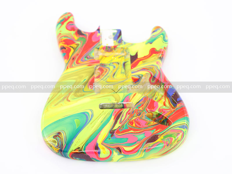 Chromatic Torrent Series Fluid Finish ST-Style DIY Electric Guitar Body (STB-018)