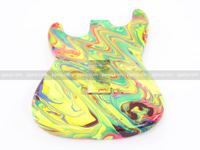 Chromatic Torrent Series Fluid Finish ST-Style DIY Electric Guitar Body (STB-018)
