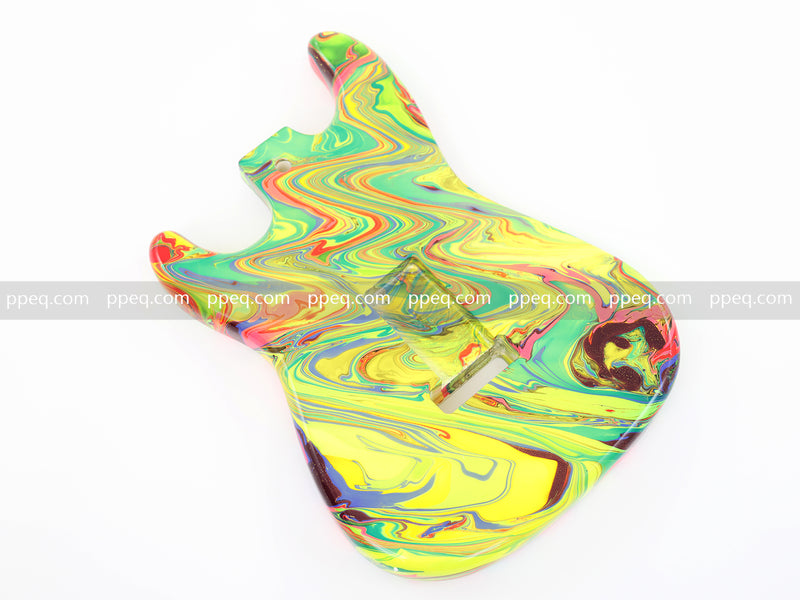 Chromatic Torrent Series Fluid Finish ST-Style DIY Electric Guitar Body (STB-018)