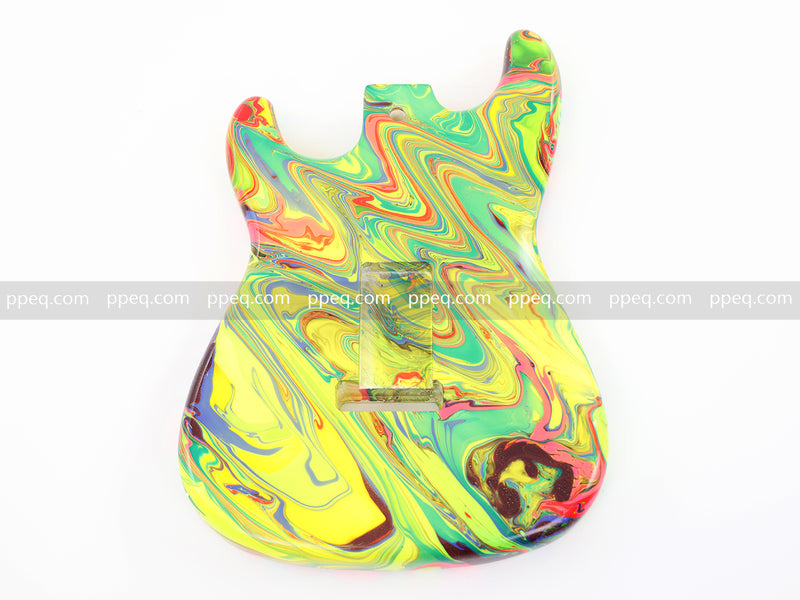 Chromatic Torrent Series Fluid Finish ST-Style DIY Electric Guitar Body (STB-018)