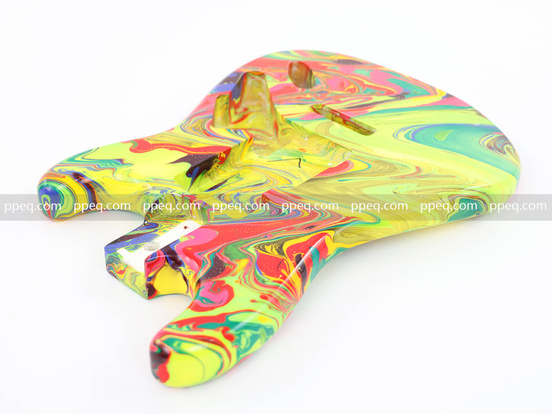 Chromatic Torrent Series Fluid Finish ST-Style DIY Electric Guitar Body (STB-018)